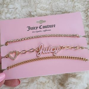 💕JUICY COUTURE 💛 TRIO BRACELET